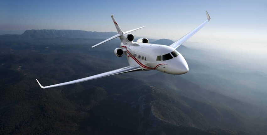 Falcon 7X intérieur
