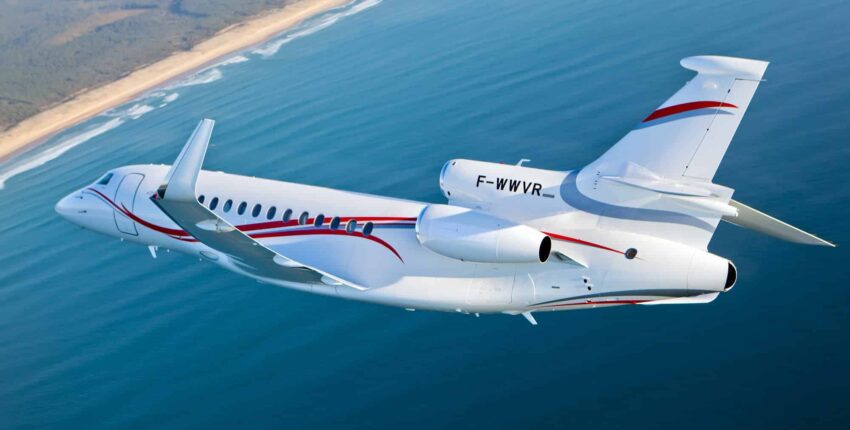 Falcon 7X intérieur